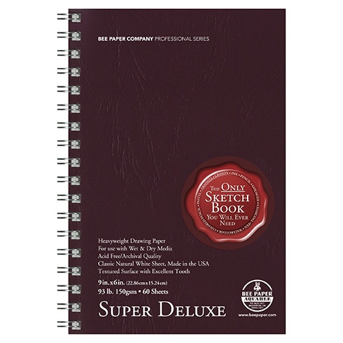 Bee Paper, 93#, Super Deluxe, 808, Sketch, 60 Sheet